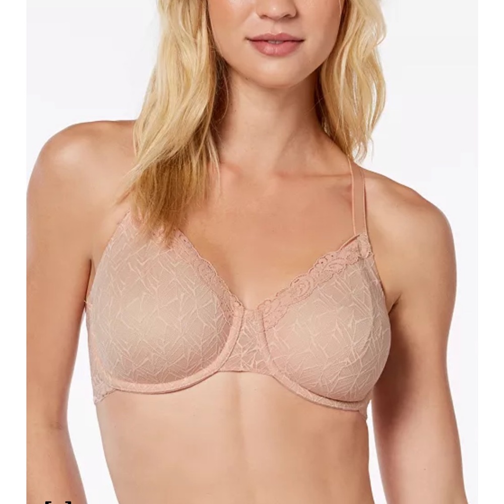 WACOAL Vivid Encounter Bra. Rose Dust 38D.